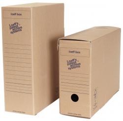 Loeff's Box - ft 37 x 26 x 11,5 cm - bruin - pak van 50 stuks