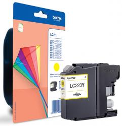 Brother inktcartridge LC223Y geel