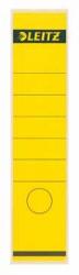 Leitz rugetiketten geel 61 x 285 mm voor rug 7 cm