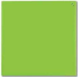 Naga magnetisch glasbord 1 x 1 m groen