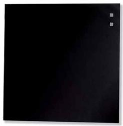 Naga magnetisch glasbord 35 x 35 cm zwart