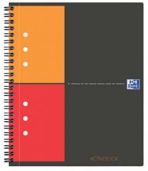 Oxford 4-gaats spiraalschrift 'International Activebook' A4+ Geruit 5mm