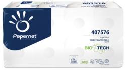 Papernet toiletpapier Bio Tech wit 2laags - Pak van 8 rollen