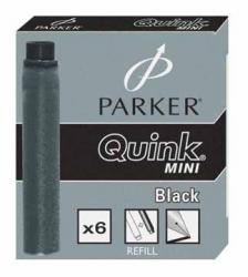 Parker inktpatronen Quink mini zwart