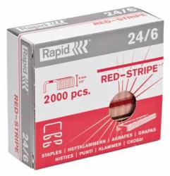 Rapid nietjes 24/6 red stripe verkoperd 