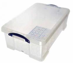 Really Useful Useful Boxes transparante opbergdoos 50 liter