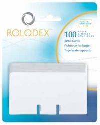 Rolodex navulling kaarten 57x102 mm 