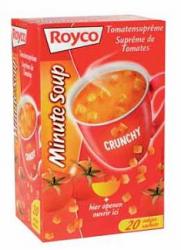 Royco suprême tomatensoep met korstjes