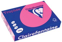 Clairefontaine gekleurd papier Trophée Pastel A4 120 g/m² felroze