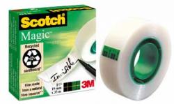 Scotch® plakband Magic Tape 19mm x 33M