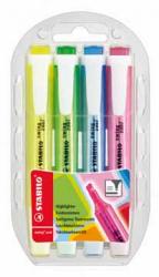 Stabilo markeerstift Swing Cool - Etui 4 stuks