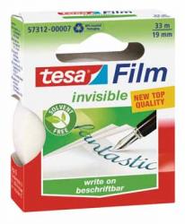 Tesa plakband Invisible Film 19mm x 33m  