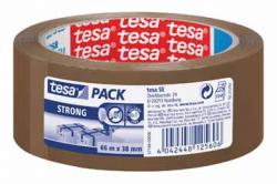 Tesa verpakkingsplakband bruin 66mm x 38M