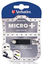Verbatim USB Stick Micro+ 32GB zwart