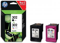 Hewlett Packard X4D37AE / HP 302 inktcartridge voordeelpak (zwart en kleuren)