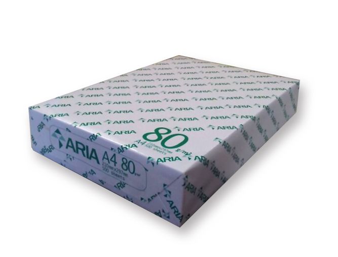 Aria Copy wit papier A4 80 g/m² - Doos van 5 pakken (2.500 vel) | office