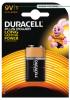 Duracell 6LR61 batterijen Plus Power 9V - Blister van 1 stuk