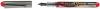 Pilot vulpen V-Pen Silver rood - Pak van 12 stuks