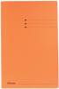 Esselte dossiermap met 3 kleppen folio oranje - Capaciteit: 200 vel - Pak van 50 stuks