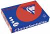 Clairefontaine gekleurd papier Trophée Intens A4 160 g/m² kersenrood - Pak van 250 vel