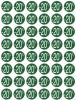Agipa kortinglabel -20% groen - Set van 10 pakken