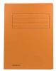 Class'ex dossiermap / farde met 3 kleppen A4 oranje - Pak van 50 stuks