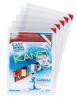 Tarifold tas Kang Easy Clic - Met rode hoeken - Pak van 5 stuks