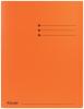 Esselte dossiermap A4 uit karton 180g/m² oranje met overslag van 1cm - Pak van 100 stuks