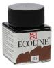 Talens Ecoline vloeibare waterverf 30 ml - sepia