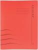 Hechtmap Secolor Jalema Clip A4 (31x25/23cm) rood pak van 10 stuks