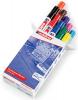 Edding permanent marker e-3300 ass. kleuren - Doos van 10 stuks