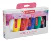 Talens acrylverf ArtCreation Essentials set van 6 tubes van 75ml in geassorteerde kleuren 