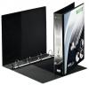 Leitz SoftClick personaliseerbare panorama ringband A4 Maxi zwart uit PP met 4 D-ringen - Rug van 3cm - Pak van 6 stuks