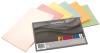 Aurora gekleurde systeemkaarten Ficolor - Pak van 120 stuks