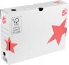 5Star archiefdoos wit 25x33x8 cm - Pak van 25 stuks