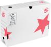 5Star archiefdoos wit 25x33x10 cm - Pak van 25 stuks