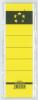 5Star zelfklevende rugetiketten breed kort geel - Pak van 10 stuks