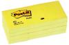 Post-it® Effen notes geel 38x51 mm - Blok van 100 vel - Pak van 12 blokken