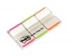 Post-it® Index tabs filling 25,4 x 38 mm roze, groen en oranje - 3 x 22 tabs