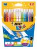 Bic Kids viltstift Colour & Erase - 10 stiften en 2 uitwisstiften