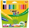 Bic Kids Viltstift Visacolor XL Ecolutions - 12 stuks in kartonnen etui