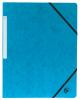 5Star elastomap A4 donkerblauw met elastieken zonder kleppen - Pak van 10 stuks