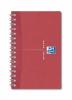 Oxford spiraal notitieboekje Recycled 9x14 cm - Geruit 5mm - Ass. kleuren - Pak van 10 stuks
