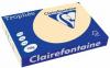Clairefontaine gekleurd papier Trophée Pastel A3 120g/m² ivoor - Pak van 250 vel