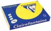 Clairefontaine gekleurd papier Trophée Intens A3 120 g/m² zonnegeel - Pak van 250 vel