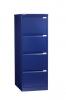 Bisley hangmappenkast 5 laden oxfordblauw 151 x 47 x 62 cm