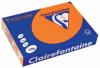 Clairefontaine gekleurd papier Trophée Intens A4 120 g/m² feloranje - Pak van 250 vel