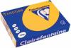 Clairefontaine gekleurd papier Trophée Intens A4 120 g/m² zonnebloemgeel - Pak van 250 vel
