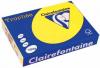 Clairefontaine gekleurd papier Trophée Intens A4 160 g/m² zonnegeel - Pak van 250 vel