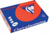 Clairefontaine gekleurd papier Trophée Intens A4 80 g/m² koraalrood - Pak van 500 vel